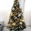 vianočný stromček 3D Jedľa Zasnežená 210cm