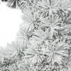 Coroniță Crăciun albă - Pin 60cm