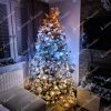 Instalație de Crăciun în ediție gold cu LED-uri pentru pomul de Crăciun Twinkly