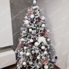 brad alb impodobit - Pom de Crăciun artificial 3D Molid Royal 180cm
