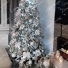 brad alb impodobit - Pom de Crăciun artificial 3D Molid Royal 210cm
