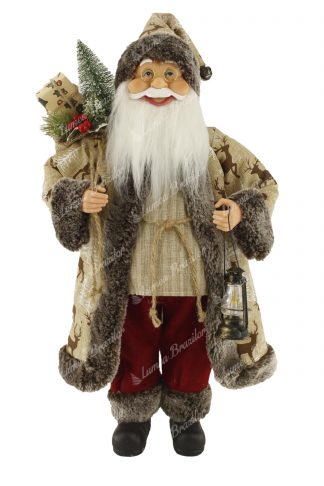 Decorațiune Moș Crăciun Maro 46cm