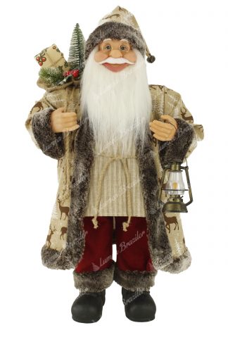 Decorațiune Moș Crăciun Maro 60cm