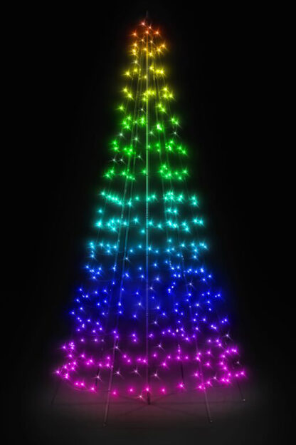 Instalație LED brad Twinkly Light Tree 2m RGB-AWW 300LED
