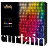 Kombinovaný LED světelý závěs TWINKLY Curtain 150cm RGB-AWW 210LED