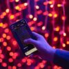 Kombinovaný LED světelý závěs TWINKLY Curtain 150cm RGB-AWW 210LED
