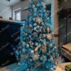 Împodobit Pom de Crăciun artificial FULL 3D Molid Înzăpezit 180cm