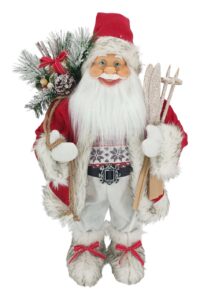 Decorațiune Santa Claus roșu-alb 60cm