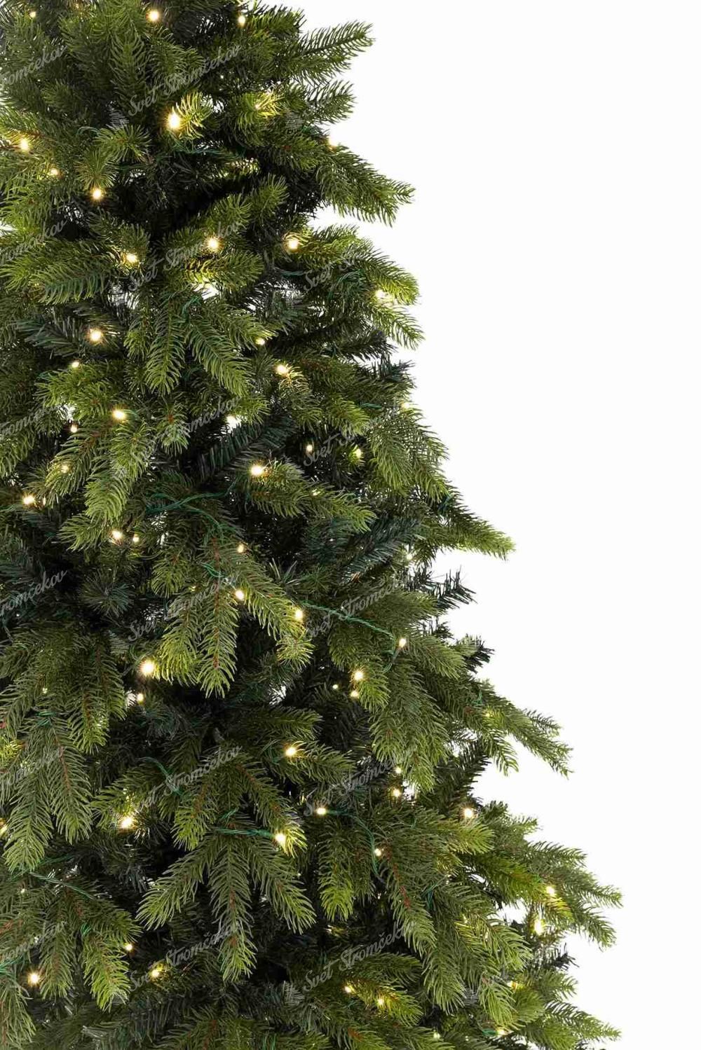 Pom de Crăciun artificial 3D Molid Scandinav 270cm LED800