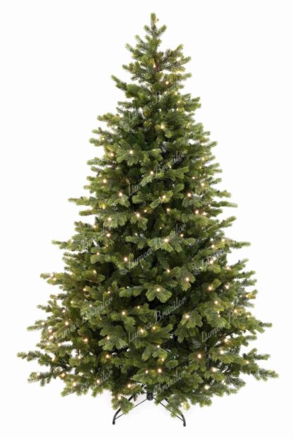 Brad artificial de Crăciun 3D Suedez 180cm 220LED