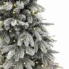Brad artificial în ghiveci 3D Molid Arctic 120cm 200LED