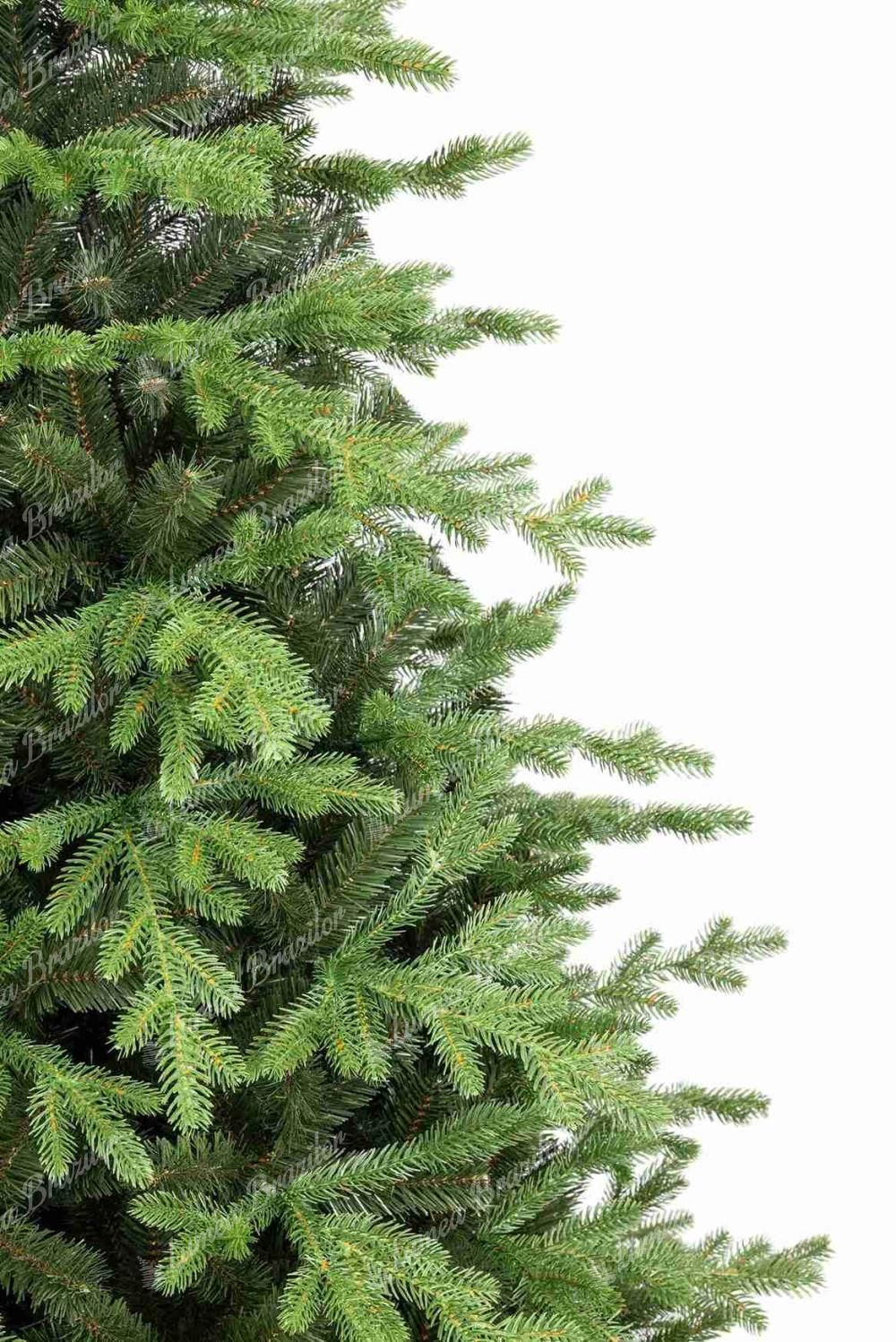 Detaliu al bradului artificial de Crăciun 3D Molid Apenin, Bradul are ace dese de culoare verde