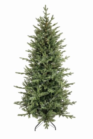 Brad artificial 3D Molid Estonian, Are o formă îngustă, crengi ușor proeminente și o culoare verde naturală